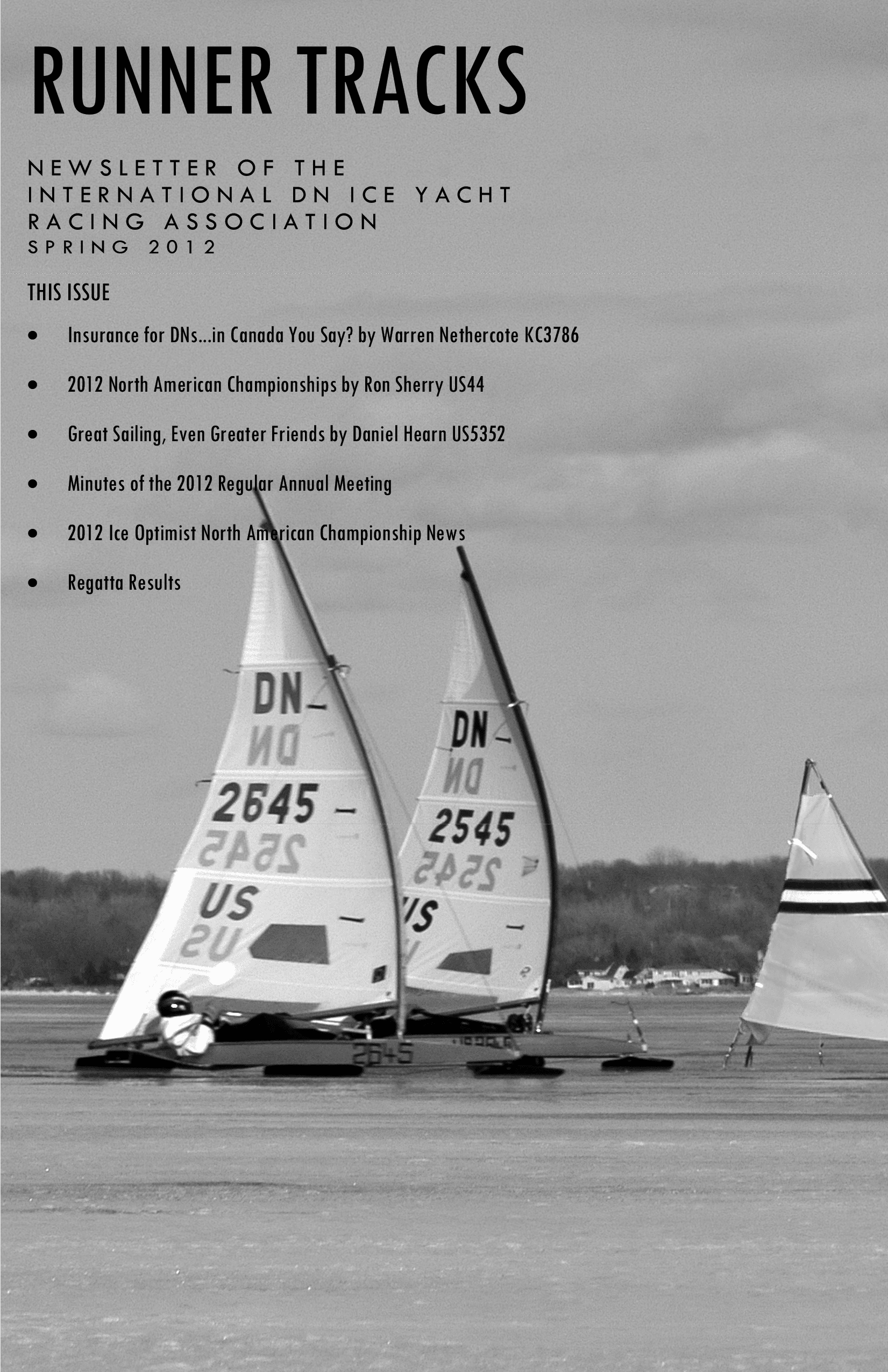 2012 Spring Runner Tracks Cover